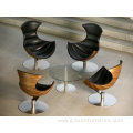 Modern Design Lobster Lounge Chair High Back SwivelLeather